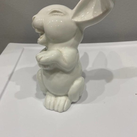 Rosenthal Selb Large Laughing White Porcelain Rabbit - Picture 3 of 6
